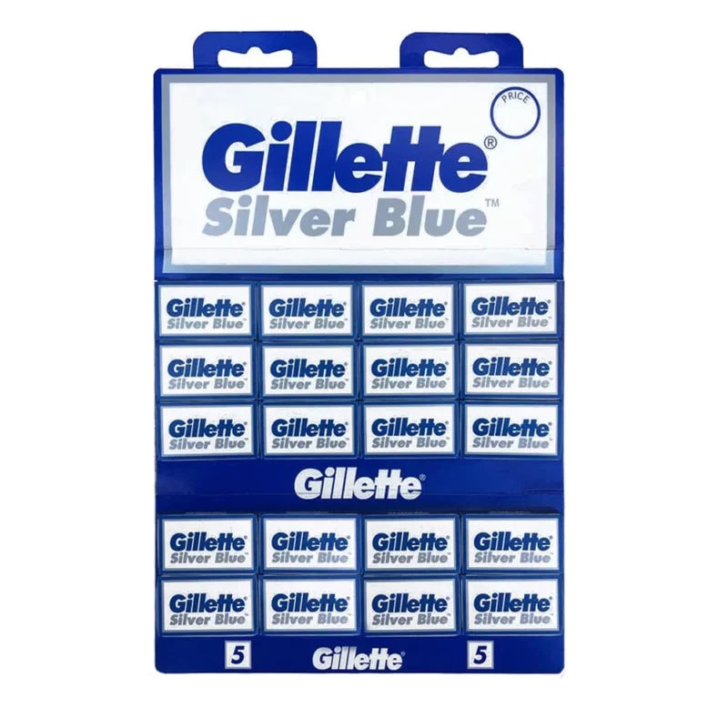 Lamette da Barba Gillette Silver blue 100pz
