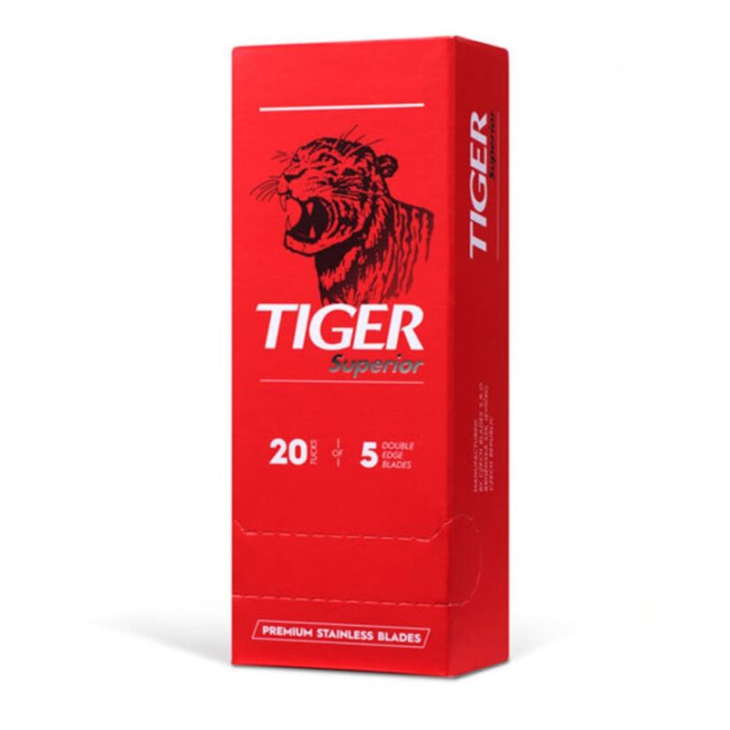 Lametta da Barba Tiger Superior 100pz