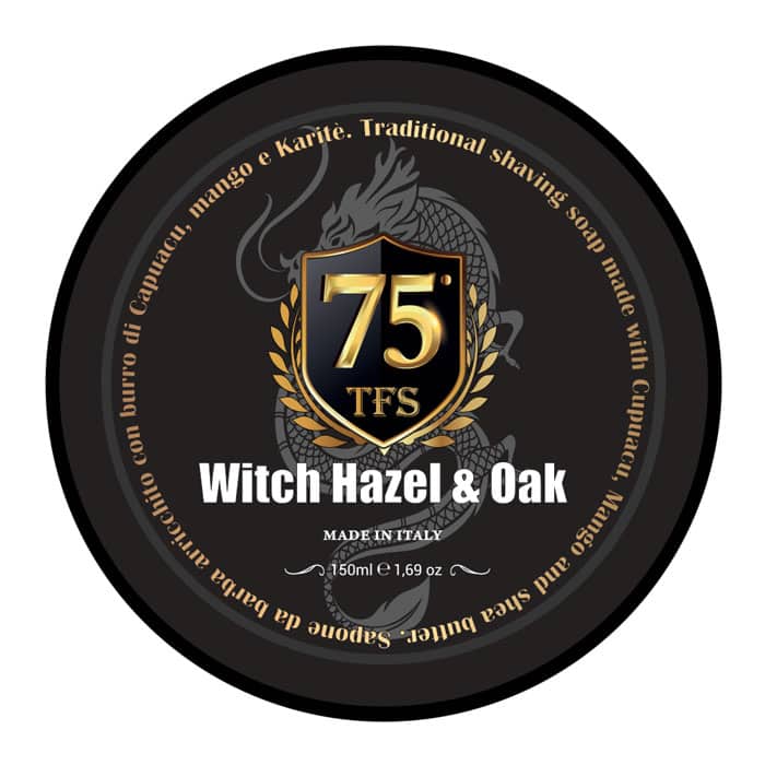Sapone da Barba TFS 75° Anniversario Witch Hazel e Oak 150ml