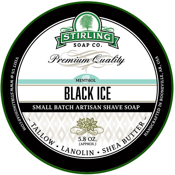Sapone da Barba Stirling Black Ice 170ml