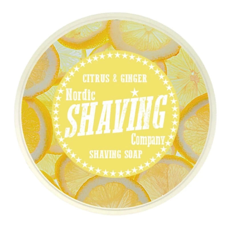 Sapone da Barba Nordic Shaving Company Citrus & Ginger 140gr