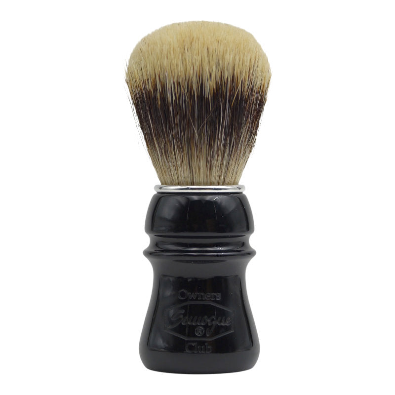 Pennello Da Barba Semogue Soc Misto Setola/Tasso Manico Black Resina