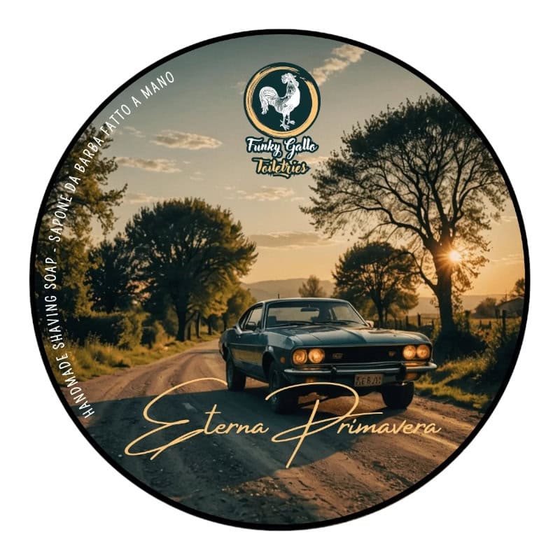 Sapone da Barba Funky Gallo Eterna Primavera 120gr Tallow