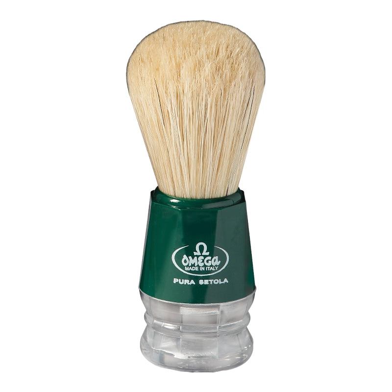 Pennello da Barba Omega in Setola 10018 verde