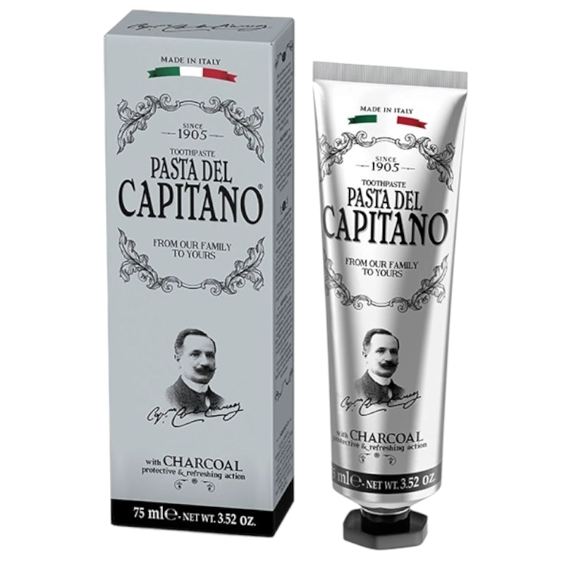 Dentifricio Pasta del Capitano 1905 Carbone 75ml