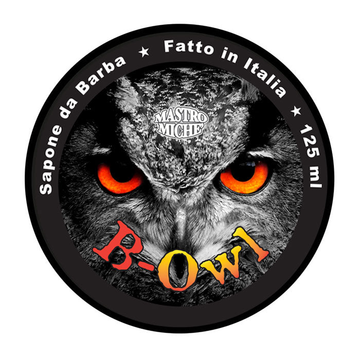 Sapone da Barba Mastro Michè B-Owl 125ml