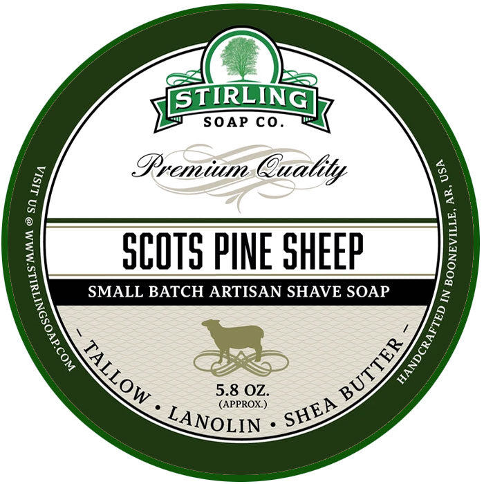 Sapone da Barba Stirling Scots Pine Sheep 170ml
