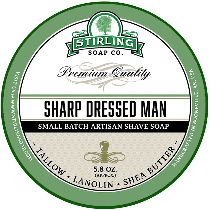 Sapone da Barba Stirling Sharp Dressed Man 170ml