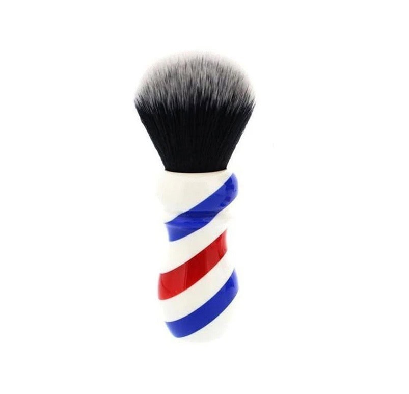 Pennello da Barba Yaqi Tuxedo 24mm Barberpole