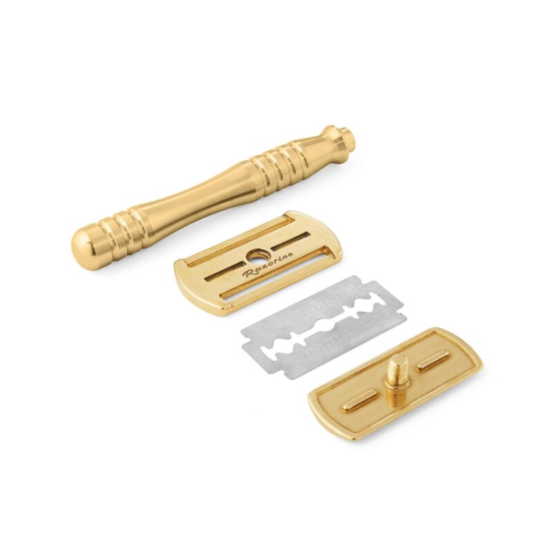 Rasoio di Sicurezza Razorine Flatboy 75 Brass