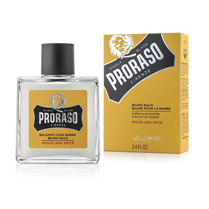 Balsamo Cura Barba Proraso Wood and Spice 100ml