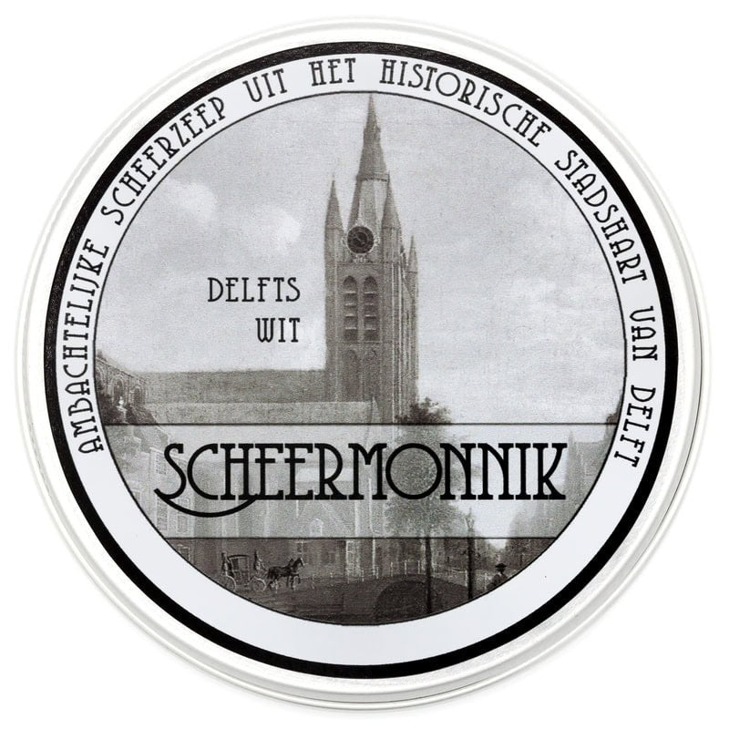Sapone da Barba Scheermonnik Delfts Wit 75gr