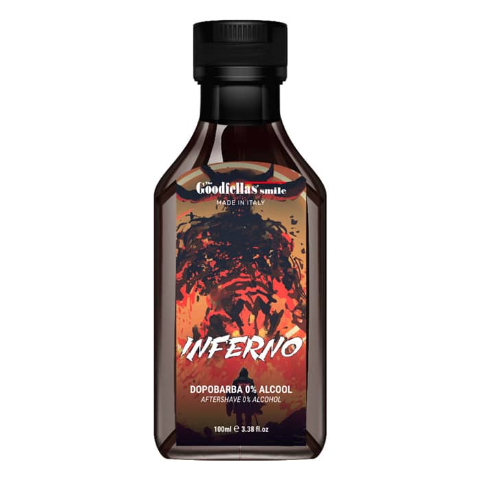 Fluido Dopobarba TGS Inferno zero alcool 100ml