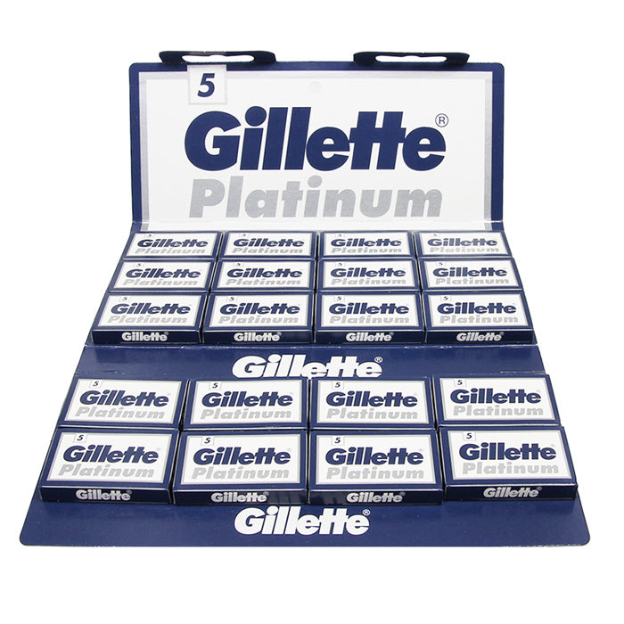 Lamette da Barba Gillette Platinum 100pz