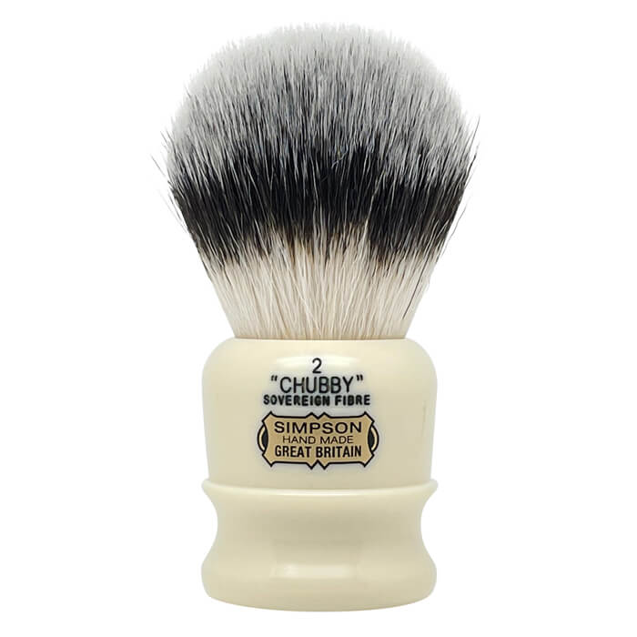 Pennello da Barba Simpson Chubby 2 Sintetico Sovereign Grade