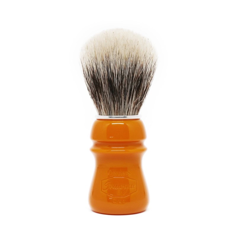 Pennello da Barba Semogue Soc Misto Setola/Tasso Manico Resina Butterscotch