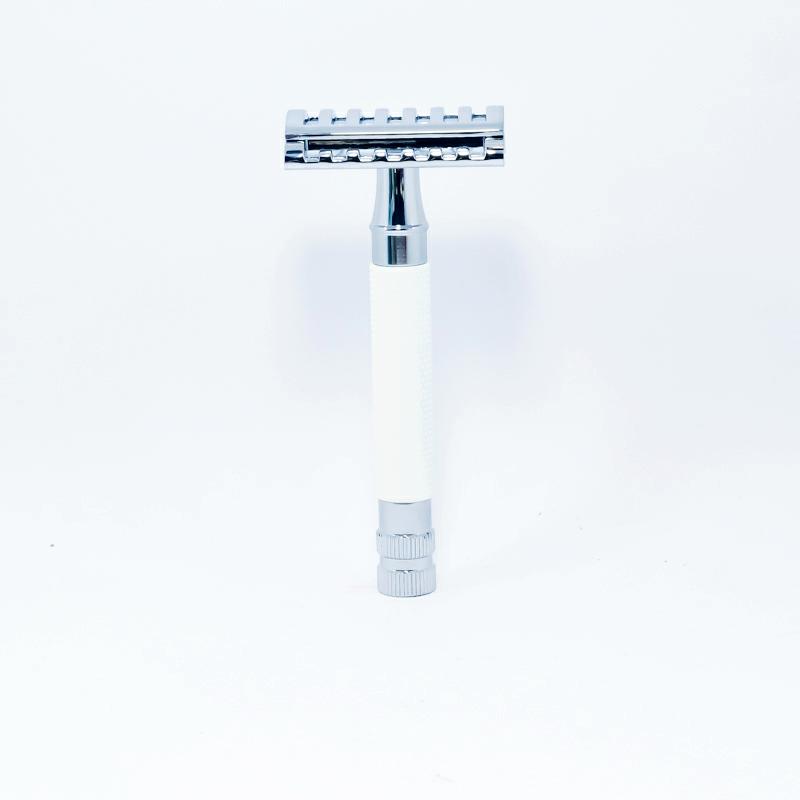 Rasoio di Sicurezza Yaqi Knight Helmet Bianco