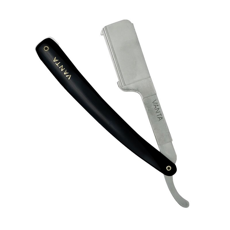 Rasoio a Mano Libera Vanta a Lame intercambiabili Lama Intera Nero