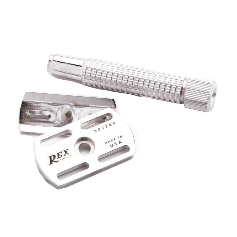 Rasoio di Sicurezza Rex Envoy Inox 316 Rhodium