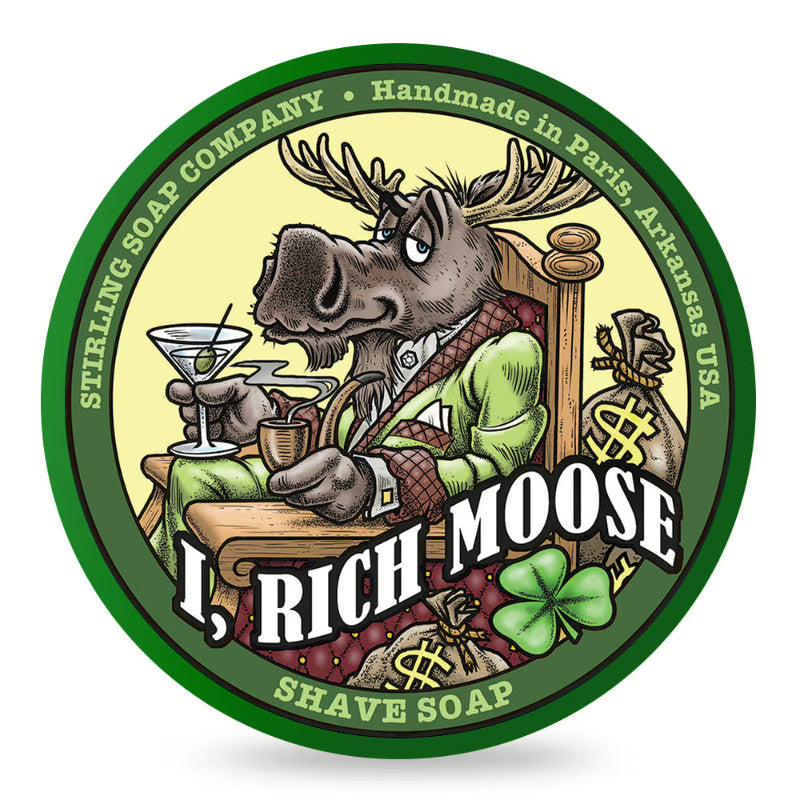 Sapone da Barba Stirling I, Rich Moose 170ml