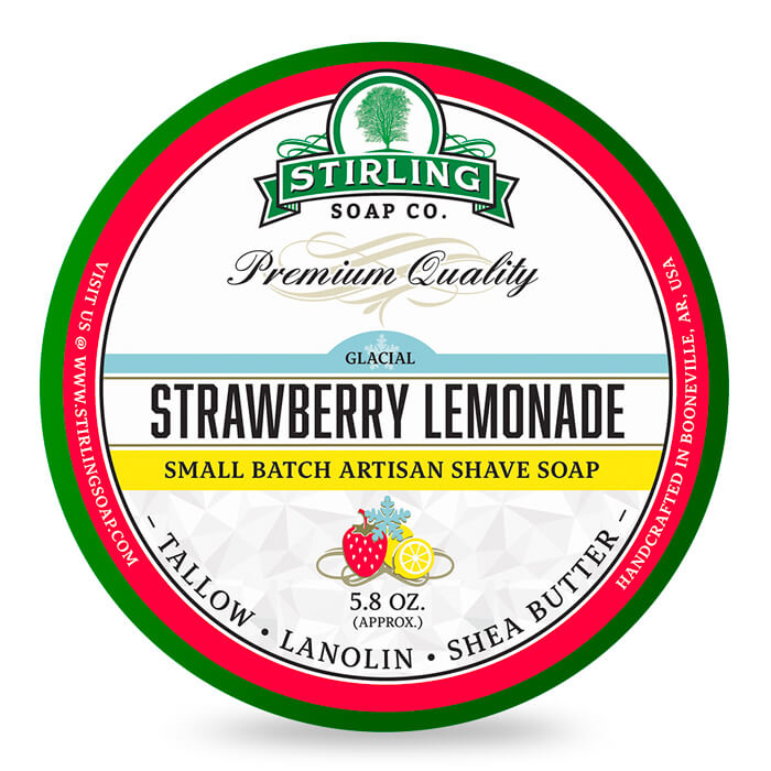 Sapone da Barba Stirling Glacial Strawberry Lemonade 170ml