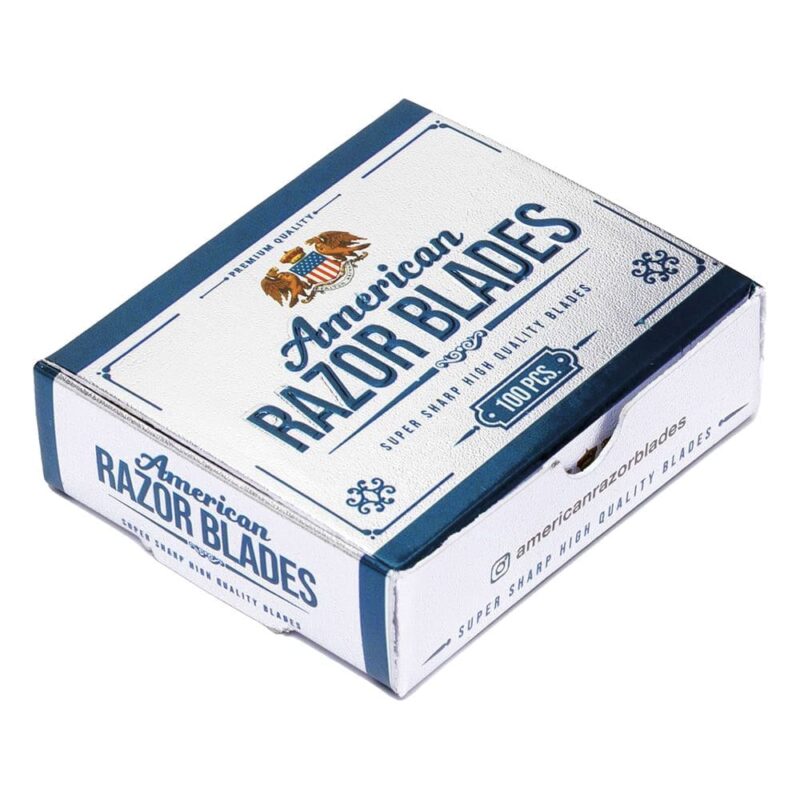 Lametta da barba American Razor Blades 100pz