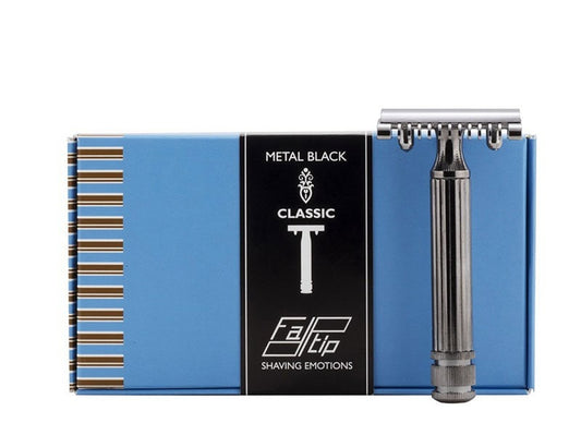 Rasoio di Sicurezza Fatip Metal Black Classic Originale 42109