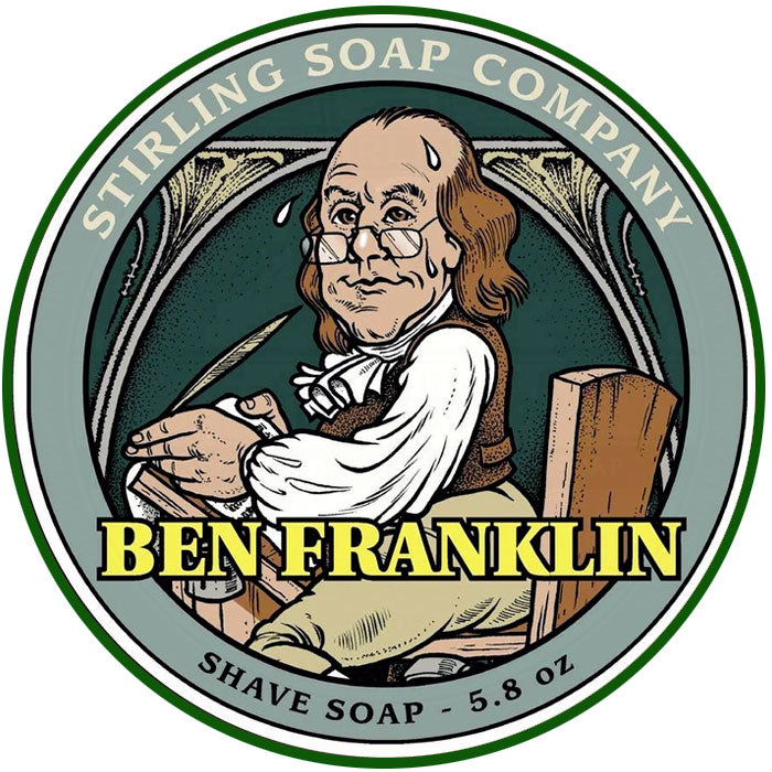 Sapone da Barba Stirling Ben Franklin 170ml