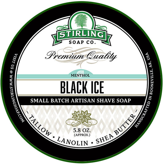 Sapone da Barba Stirling Black Ice 170ml