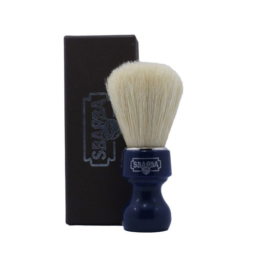 Pennello da Barba Nobile Blu Notte Setola Premium - Sbarba