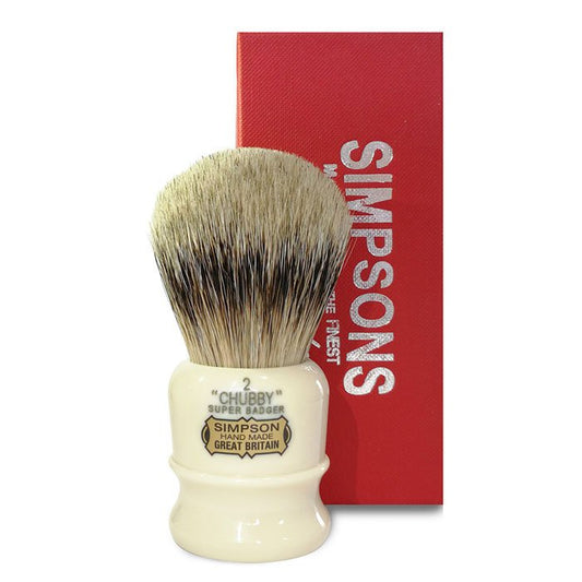 Pennello da Barba Simpson Chubby 2 Super Badger
