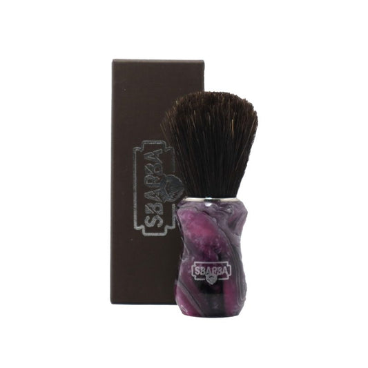 Pennello da Barba Classico Magenta Cavallo - Sbarba