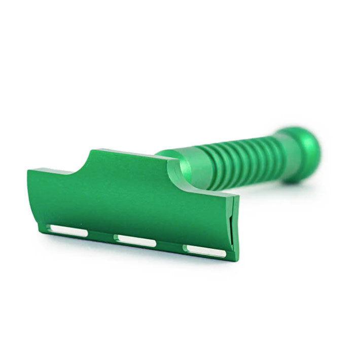 Rasoio di Sicurezza Razorock Hawk V2 Hulk Green Alluminio