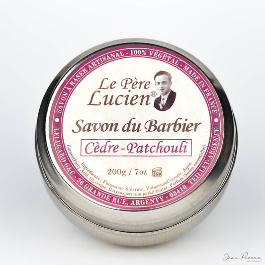Sapone da barba Le Pere Lucien Cedre - Patchouli 200gr