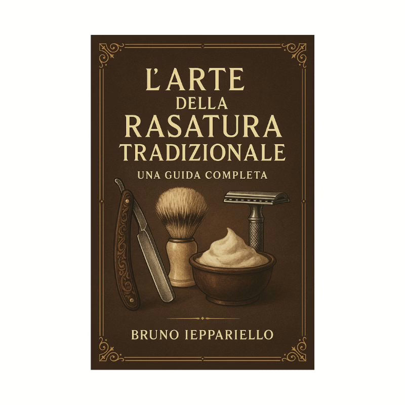 Libro L'Arte della Rasatura Tradizionale Bruno Ieppariello