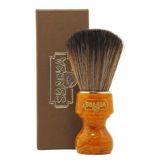 Pennello da Barba Nobile Miele Sintetico Horse - Sbarba