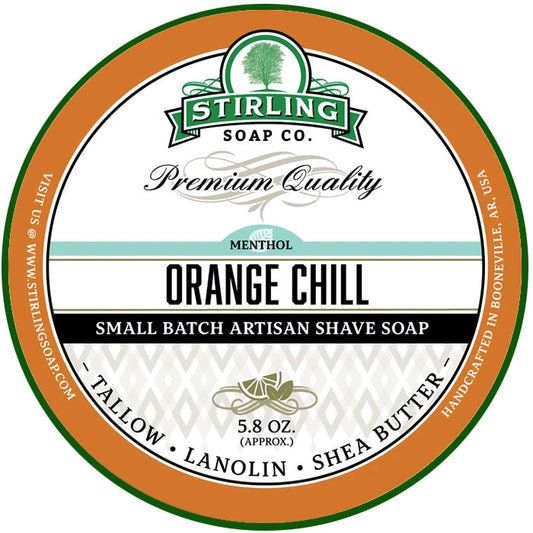 Sapone da Barba Stirling Orange Chill 170 ml