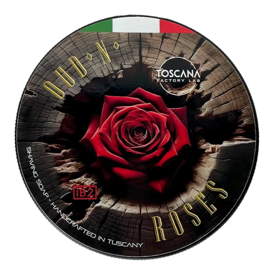 Sapone da Barba Toscana Factory Lab Oud N' Roses IB2 125gr