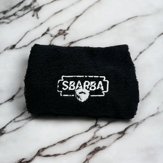 Salvietta da Barba in Cotone con Logo Sbarba