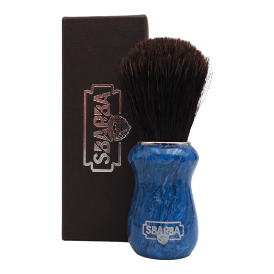 Pennello da Barba Classico Blu Oceano Cavallo - Sbarba