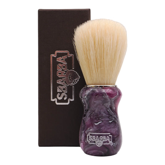 Pennello da Barba Classico Magenta Setola Premium - Sbarba