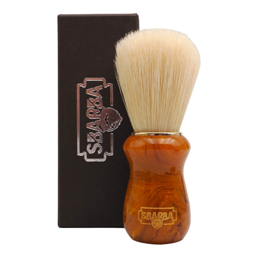 Pennello da Barba Classico Miele Setola Premium - Sbarba