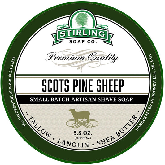 Sapone da Barba Stirling Scots Pine Sheep 170ml
