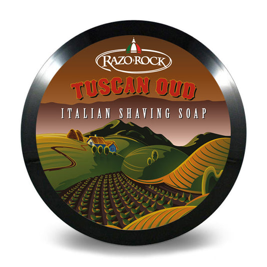 Sapone da Barba Razorock Tuscan Oud 150ml