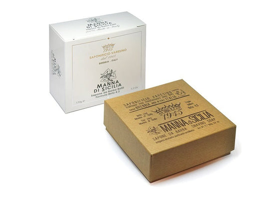 Sapone da Barba Saponificio Varesino Manna di Sicilia beta 4.3 refil 150gr