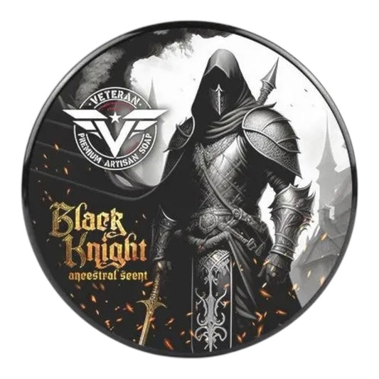 Sapone da Barba Veteran Soap Black Knight 140ml