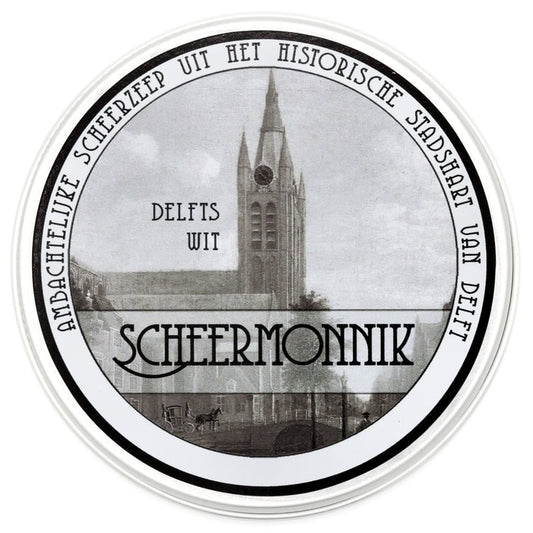 Sapone da Barba Scheermonnik Delfts Wit 75gr