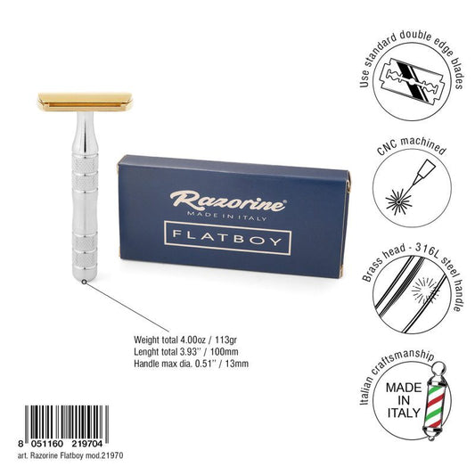 Rasoio di Sicurezza Razorine Flatboy 70