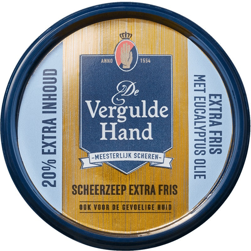 Sapone da Barba De Vergulde Hand Extra Fris 75gr