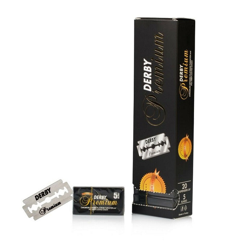 Lamette da Barba Derby Premium 100pz